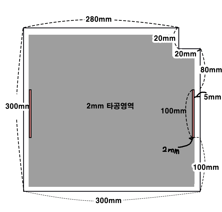 [ũ]  ش ׿  ġغ ٸ綧  ŭ   ʿؼ ȼ Ź帳ϴ Ф  2/100mm  簢 ̸ ߾ 翷  β 5mm  ġϰԲ 