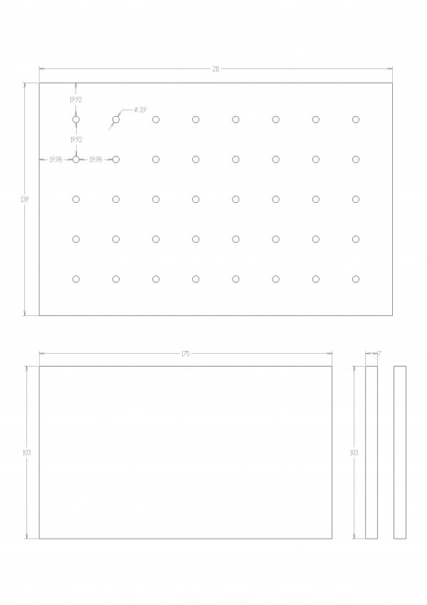 [ũ] β 2T mmԴϴ.2 SET û帳ϴ. 211*139(2),175*103(2),103*7(4)մϴ.