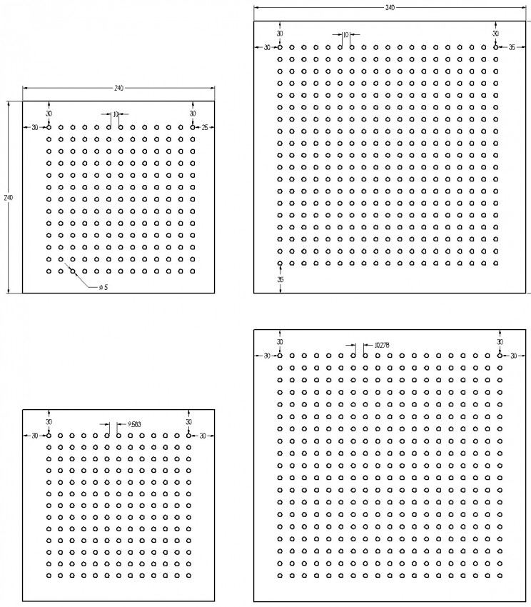 [ũ] ȳϼ, ÷ ̹  ũ Ÿ     帳ϴ.ũ:  3Tũ : 240*240(mm)¿ : 30(mm)Ÿ  ũ: 5(mm)Ÿ : 30(mm)   ũ 