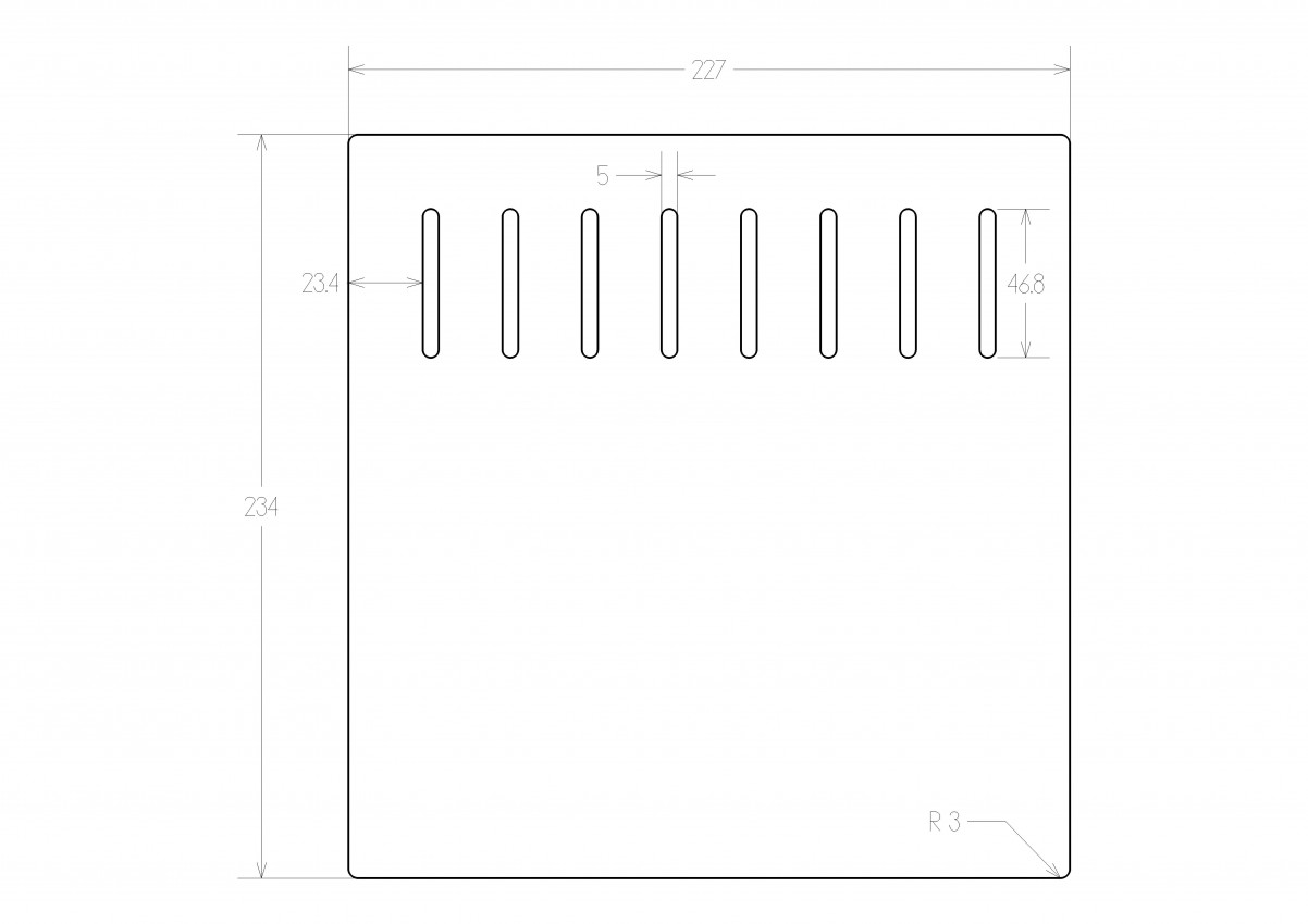 [ũ] ũ  Ҷ ϴµ  227mm  234mm ũ 5mm  3β 3mm  2 ϰ  ÷ ó  1ٸ  ֽǼ ?
