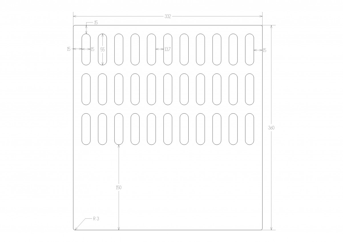 [ũ]  ũ ּ 15mm  15mm /  55mm (۽  ġ  5mm )׸ó  ּ 3 ־ ڽϴ.𼭸  3mm3T   5T   2   Ź塦
