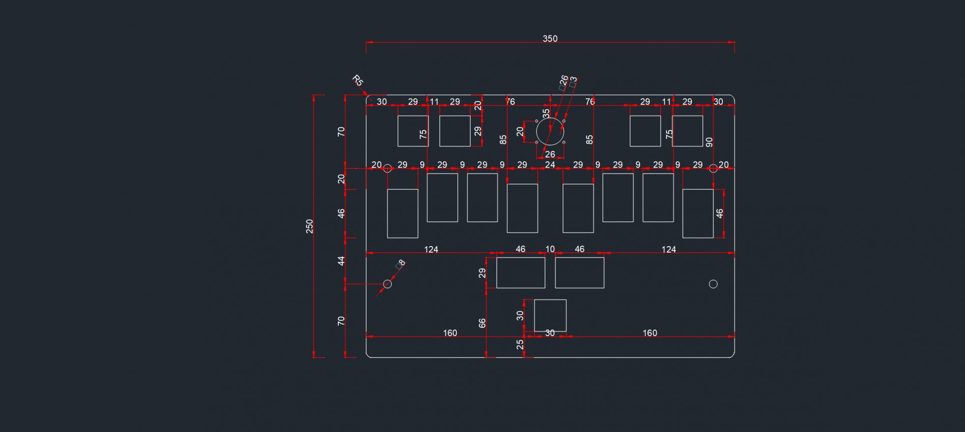 [ũ] ȳϼ. Ʈѷ (ư ø κ) ϱ  "β 5T  ũ 1"(35cm x 25cm) CAD ȴ (簢,  )ϰ ,   ˰ ; ǵ帳ϴ.CAD 