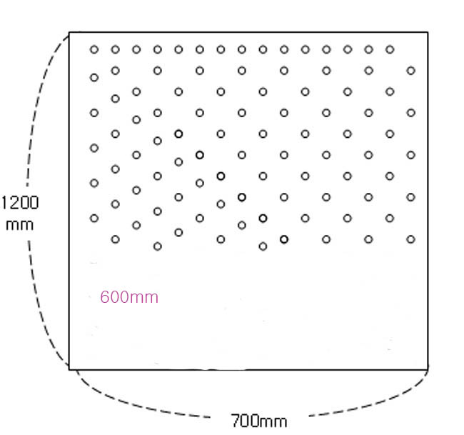 [ũ] ȳϼ.׸Ƿ  ȭȭ     ׿.ϴ  700mm  1200mm ũ ǿ 5mm վմϴ. ؿ 600mm   Դϴ. ¿ 10mm 