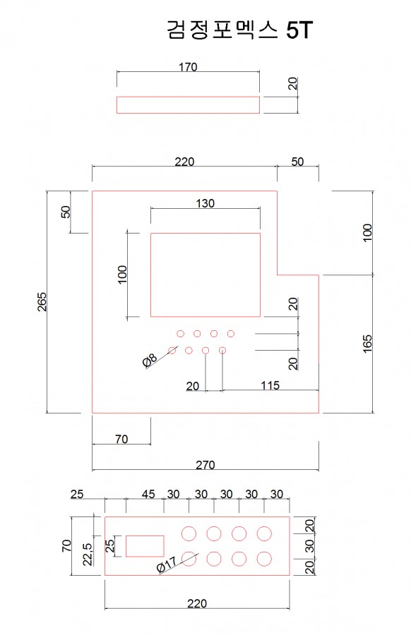 [ũ]  1.   mm,  1:1  Դϴ.2.   Ǿ 鸸 ־ մϴ.3. ġ ּ   ּž մϴ.4. ߺ    մϴ.5.    