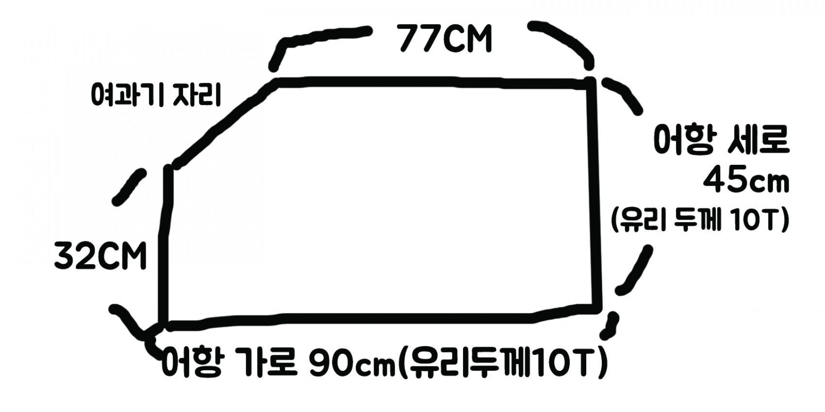 [ũ] ȳϼ  亯 ʹ Ŀ  Ұϴٰ 亯޾̴ּµ~ 뱸    ΰ ɰͰϴ!~ ׶Ѳ  ǵ帳ϴ90 cm x 45cm x 45cm  ũ⿡ β 10t