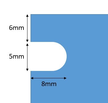 [ũ] ̽ 鿡 ҷ ũ  帳ϴ.ũ  283*186mm Դϴ.׸ ϰ ׷  ¿ 40mm     203mm  10mm    ּ ա