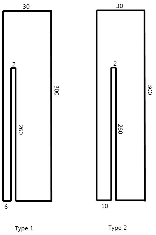 [ũ] ߽β 2T :  - type 1 3EA- type 2 3EA Ź 帳ϴ.