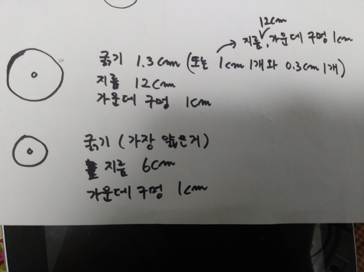 [ũ] ũ  δ  ϰ Ͽ   ó   1.3cm,  12cm,    1cm 1 ( 1.3cm Ұ   1cm,  12cm,    1cm 1  0.3cm[ 