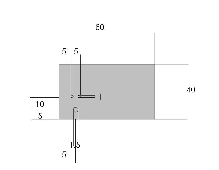 [ũ] ũڸ 90*60*35( **)  մϴ.5   ÷ο    3 ʿմϴ. 3T  ǵ帳ϴ.