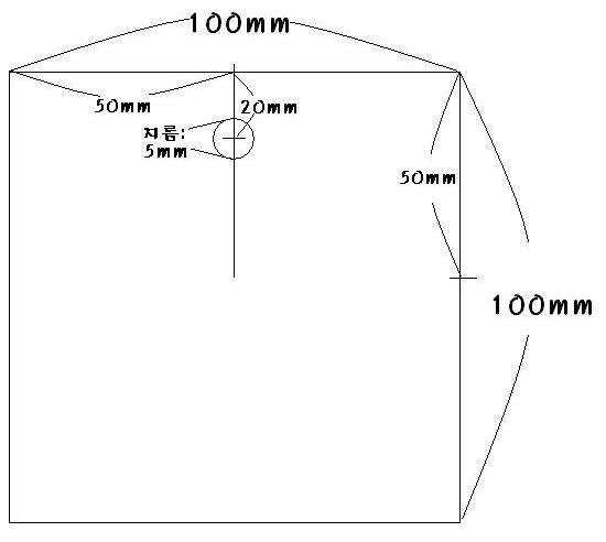 [ũ] 10cm x 10cm ǿ׸ϰ  ġ 5mm   ͽϴ.̷ Ѱ ?  ..ֹ  ϴ°̴ϱ ?