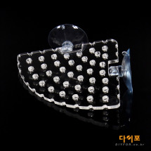 아크릴 모스 활착판 코너 (대) - 선반 카페트 산호 유목 스텐드 거치대 수족관 수조 어항 절단 새우