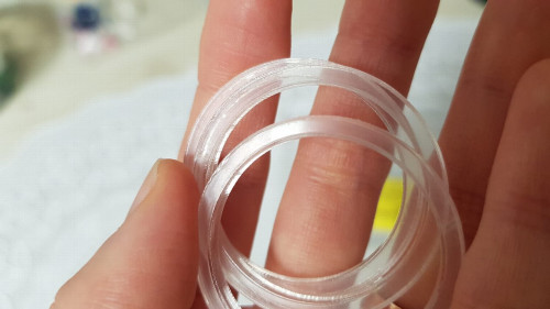 아크릴 원형 타원 도넛형 원형링 - 레이저 커팅 곤충 사육장 덮개 뚜껑 리뷰 사진 3 - l4 님
